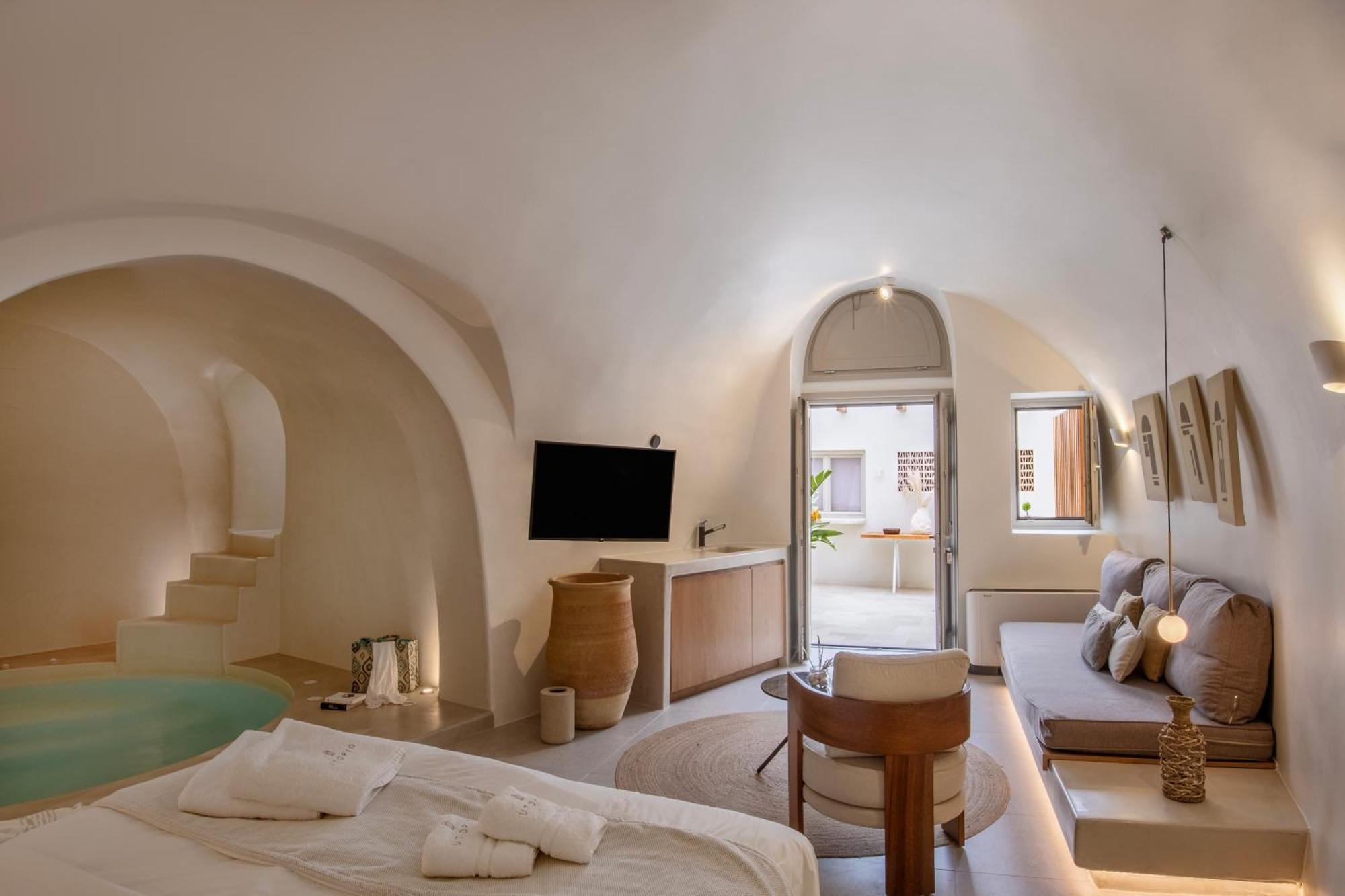 Utopia Villas Santorini Karterádosz Kültér fotó